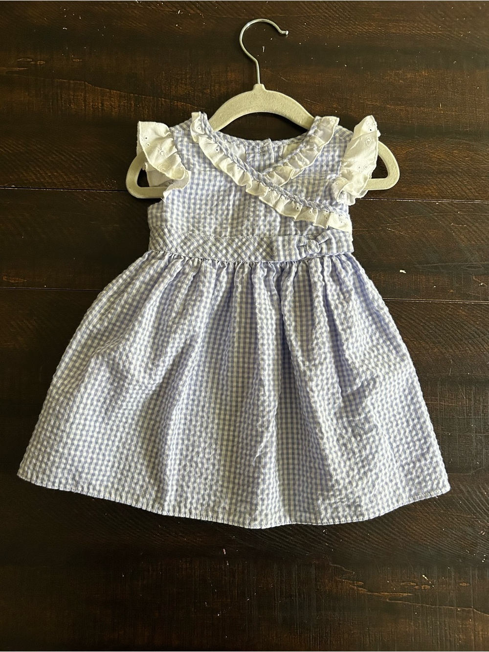 Toddler Gingham Ruffle Sundress